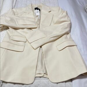 Banana Republic Cream Blazer